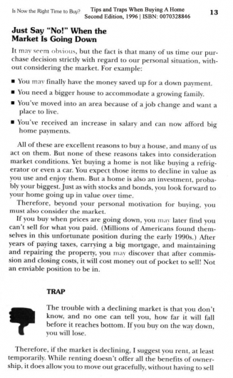 Tips and Traps When Buying a Home, page 13