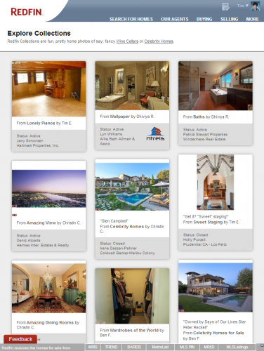 Tim's New Obsession: Redfin Collections