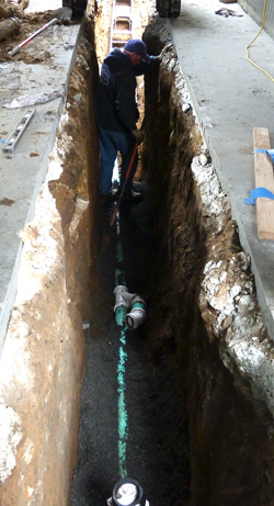Getting a New Sewer Line