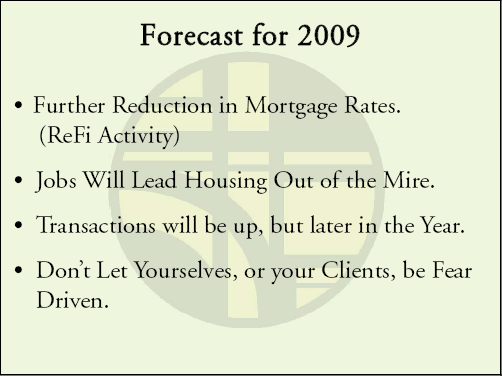 Gardner 2009 Forecast