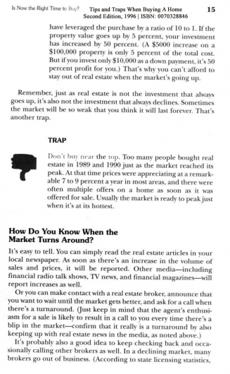 Tips and Traps When Buying a Home, page 15