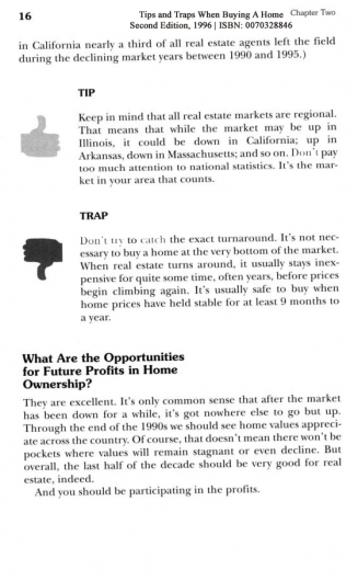 Tips and Traps When Buying a Home, page 16