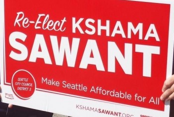 Kshama Sawant Yard Sign